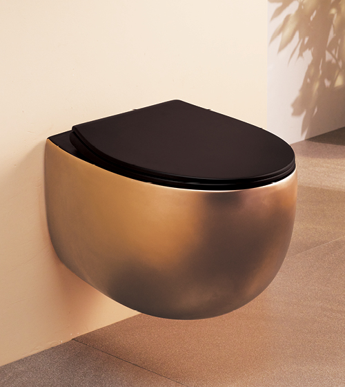 Rimless Wall Hung WC With UF Slim Seat Cover – Aquant India